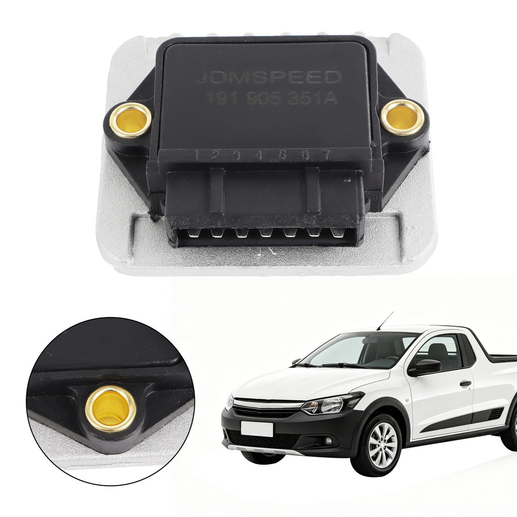Modulo Ignição Vw Gol Fusca Kombi Saveiro 1.0 1.6 Ate 1992 7 Pinos