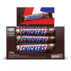 Chocolate Snickers Original 18 Unidades de 70g