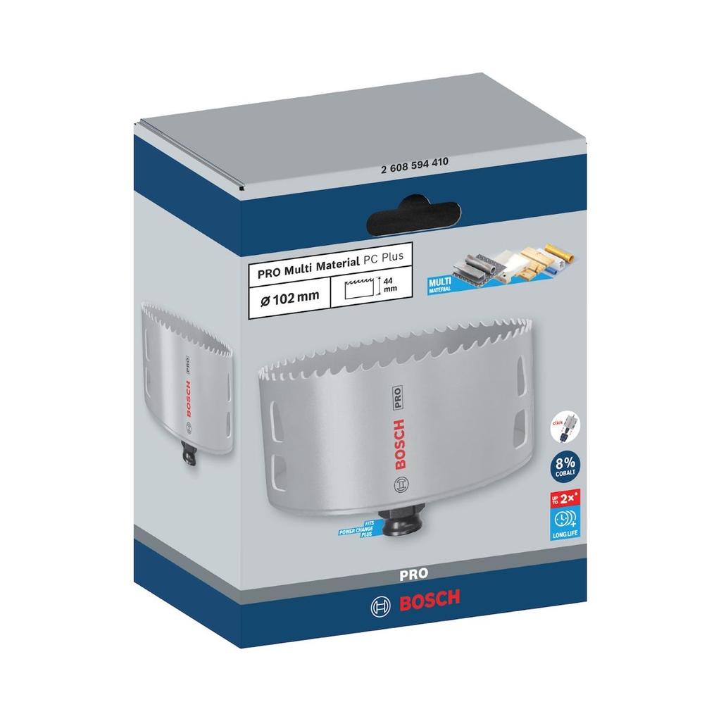 Serra Copo Bosch Pro Multi Material Power Change Plus 102mm