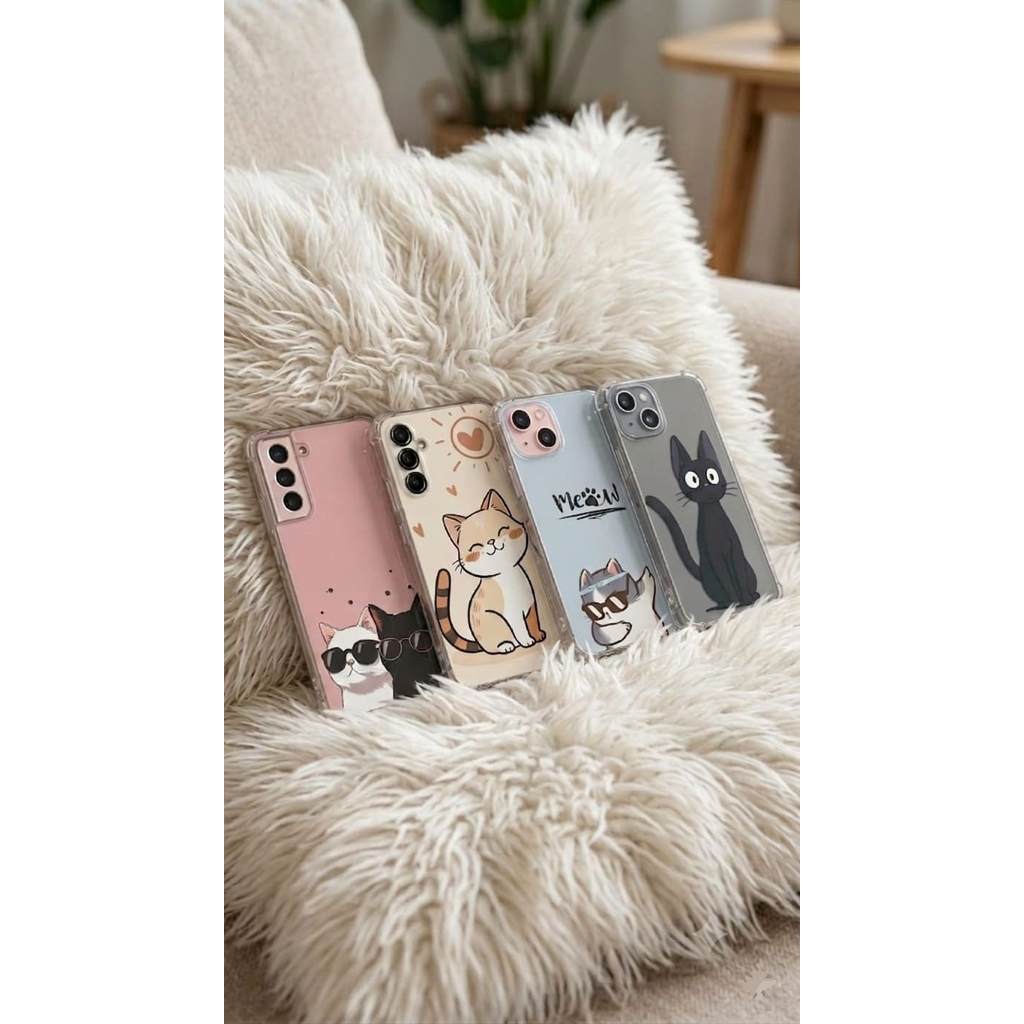 CAPA CAPINHA SAMSUNG TPU DESENHOS VARIADOS CAPINHA CASE GATOS, A16, A15, A25, A35, A55, A53 A54 A34 A14 A32 A52 4G 5G