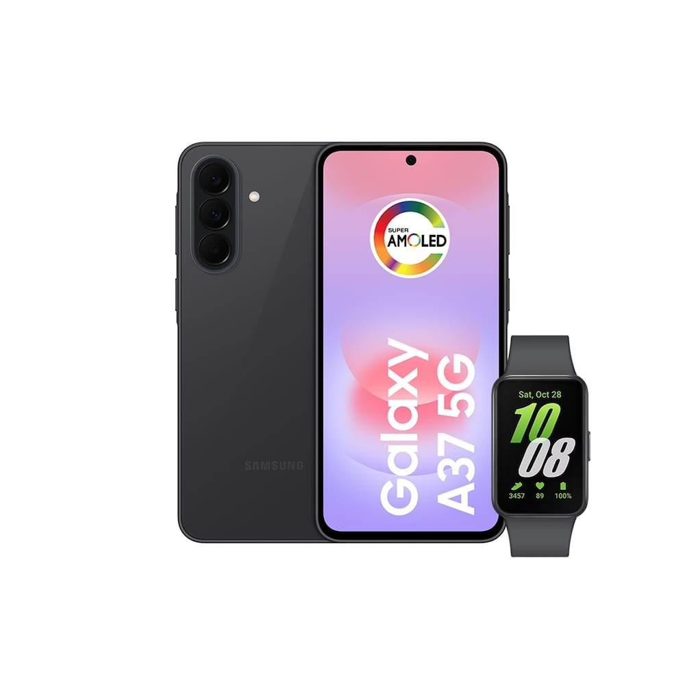 Smartphone Samsung Galaxy A37 5G Tela 6.7 128GB e Galaxy Fit 3