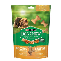 DOG CHOW Biscoitos Frango Minis e Pequenos 500g