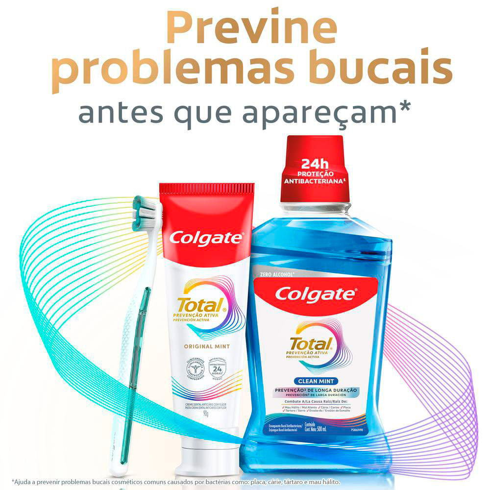 Kit Viagem Colgate 1 Creme Dental + 1 Enxaguante Bucal + 1 Escova Cerdas Macias · foto 2