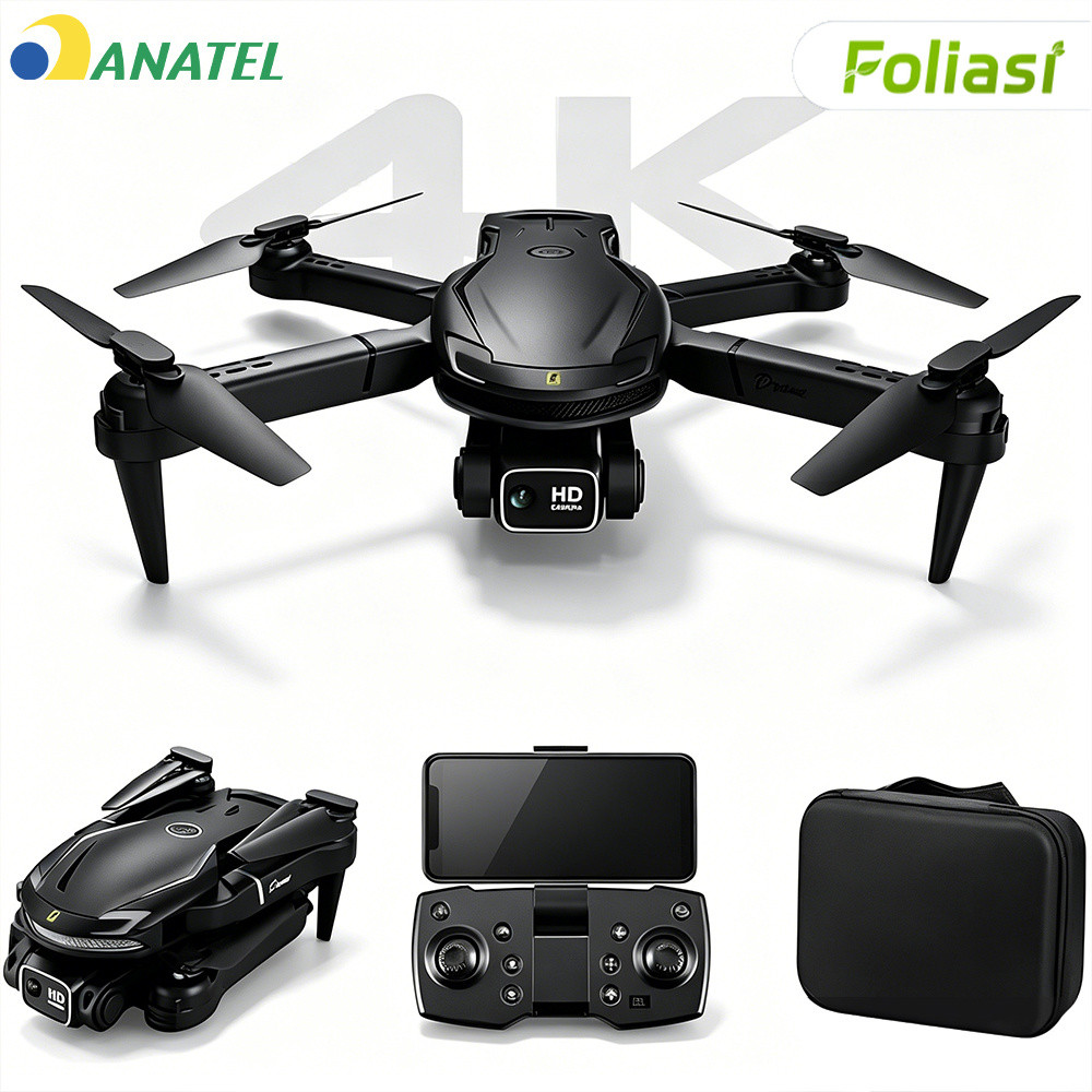 Quadcopter V88 Aéreo 8K HD Dupla Câmera Profissional Drone com Evitação de Obstáculos