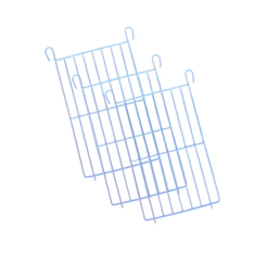 Kit 3 Separadores De Cesto Freezer Horizontal Congelados Organizador Picolé Polpa Fruta