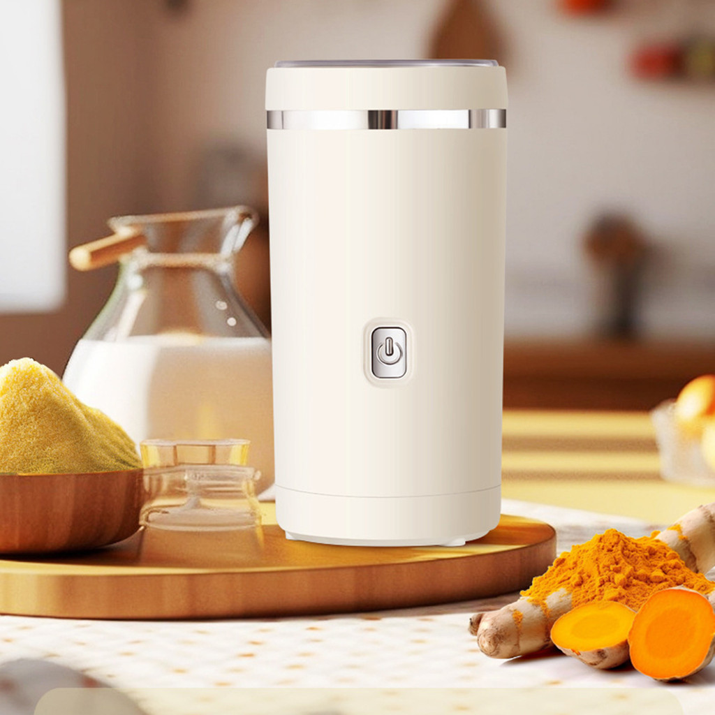 Moedor Elétrico Portátil Para Café e Temperos • Triturador De Grãos 150W USB Recarregável