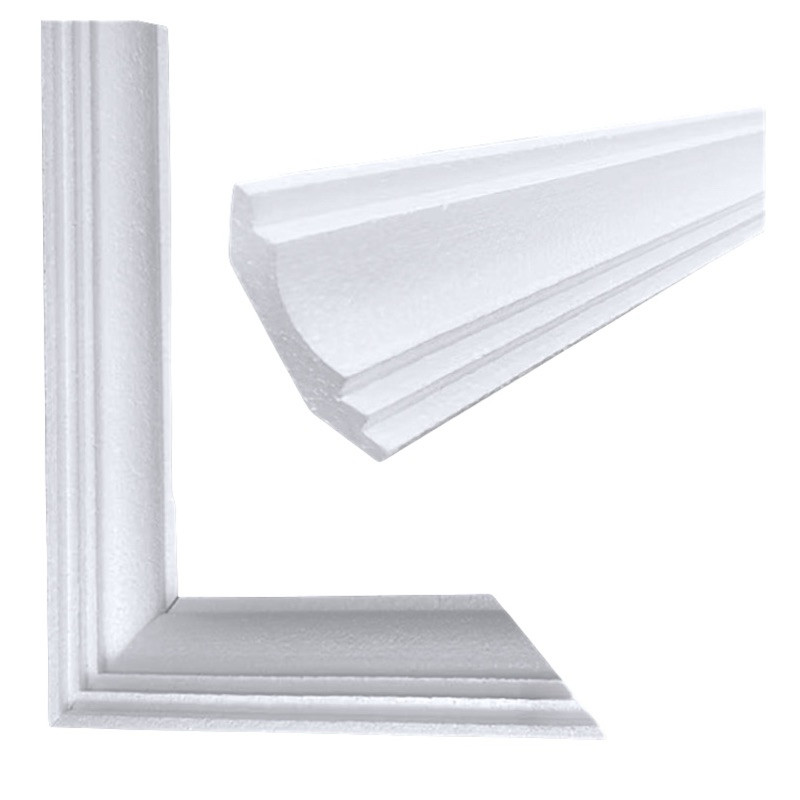 Sanca de isopor 60 METROS Moldura Para Teto e Forro. em Oferta na Shopee
