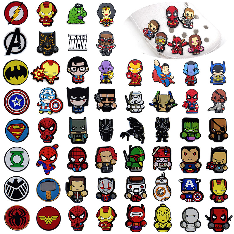 Decoração De Sapato Para Alfinetes De Tamanco Filme De Desenho Animado Anime Botão DIY em Oferta na Shopee