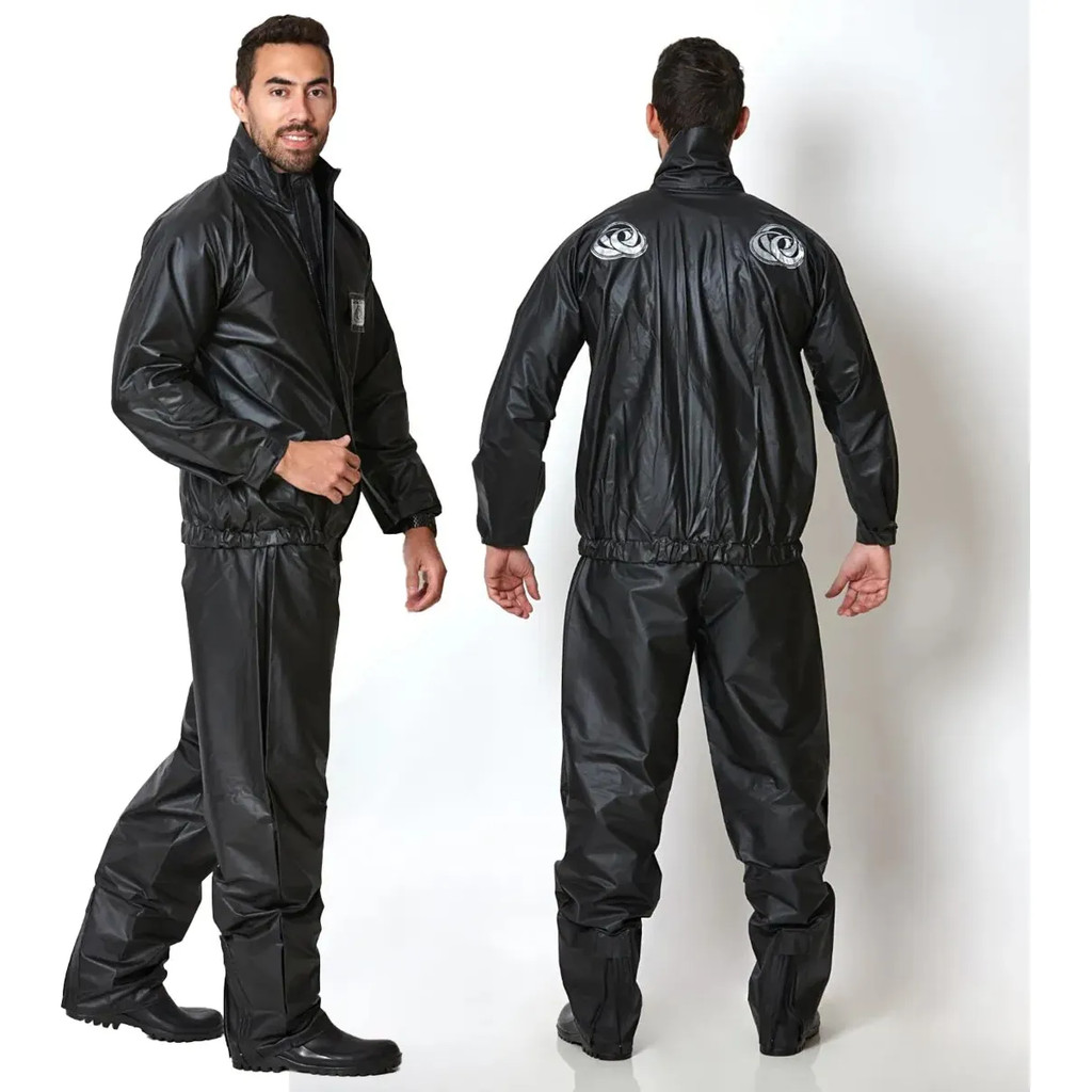Capa Chuva Brascamp Jaqueta + Calça Motoqueiro Tamanho EXG