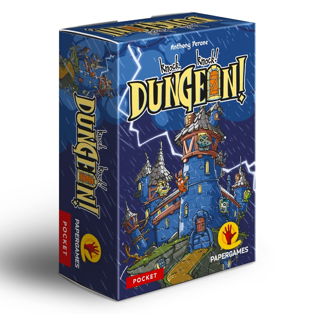 Knock, Knock! Dungeon! - Jogo De Cartas Pocket - PaperGames