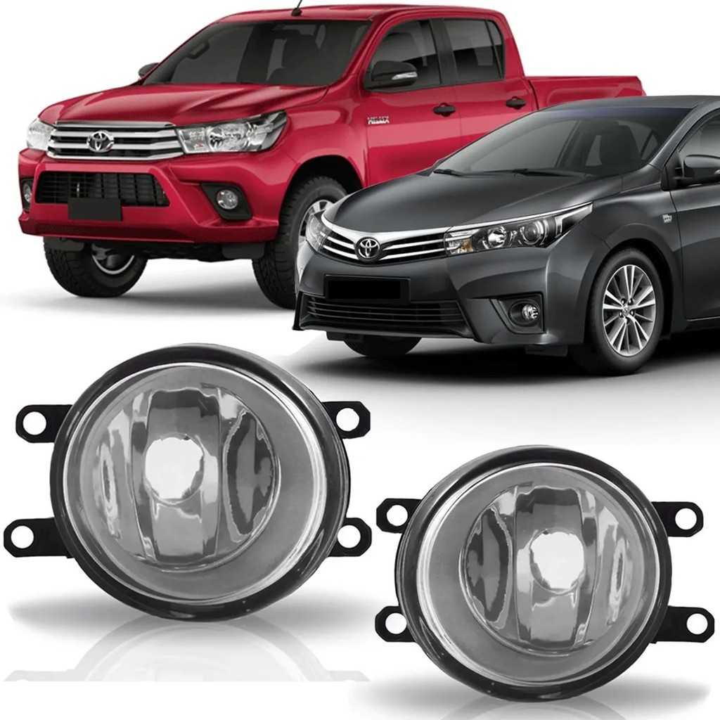Par Farol De Milha Corolla 2014 2015 2016 2017 2018 2019 em Oferta na Shopee