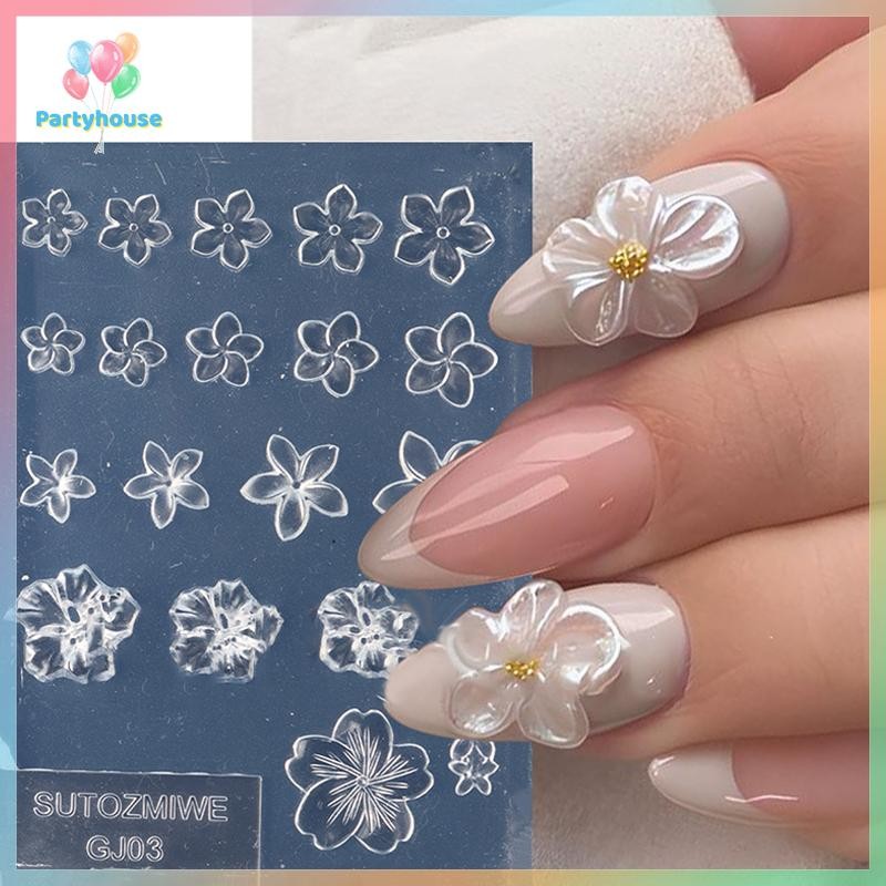 UTZN > Molde De Silicone Para Arte Em Unhas , Feito À Mão , Faça Você Mesmo , Manicure , Flor Elegante , Design De Model em Oferta na Shopee