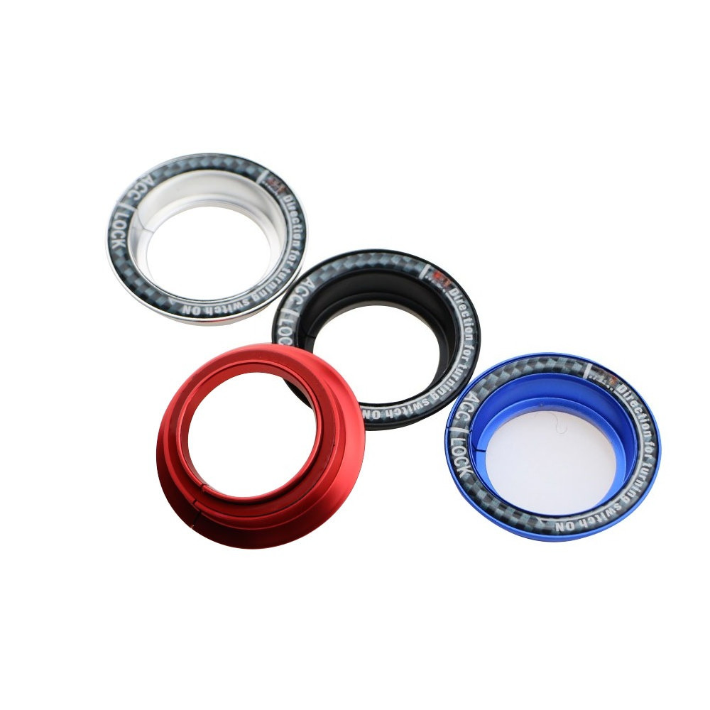 Anel De Interruptor De Chave De Ignição Do Carro Para Ford Focus 2 3 MK2 MK3 Everest Raider Capa Buraco Círculo Estilo F