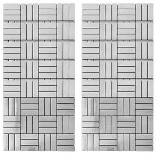 Kit 10 Pastilhas Adesivas PVC 30x30cm Parede Decorativa