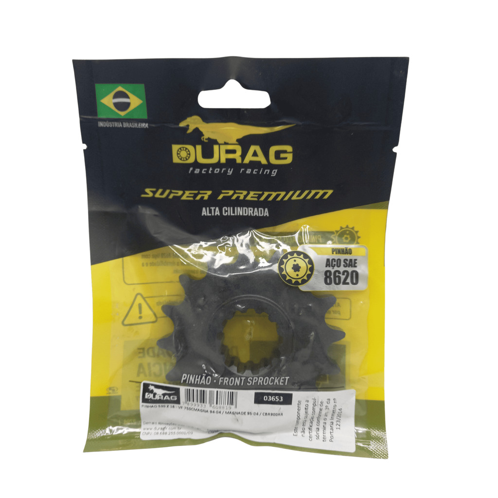 Pinhão Pião peao 16 Honda Cbr 900/929/954 Vf750 Cmagna 1994 à 2004 Magnade 1995 à 2004