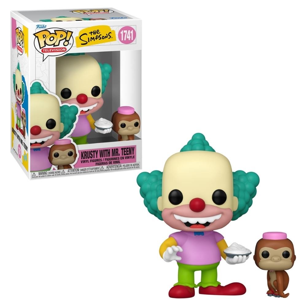 Boneco Funko Pop! & Buddy Os Simpsons - Krusty e Sr. Tenny em Oferta na Shopee