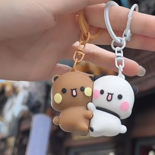 1 Par Bonito Panda Bubu E Yier Casal Chaveiro Magnético Para Sacos Dos Desenhos Animados Dudu Boneca Carro Pingente Aces em Oferta na Shopee