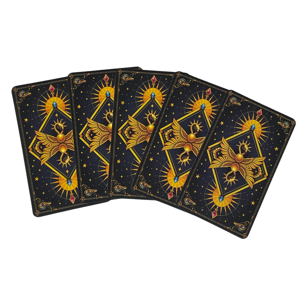 O Tradicional Tarô Egípcio Arcanos Maiores 22 Cartas Plast