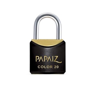 Cadeado com Chave 20mm Latão Preto Colorido Papaiz em Oferta na Shopee