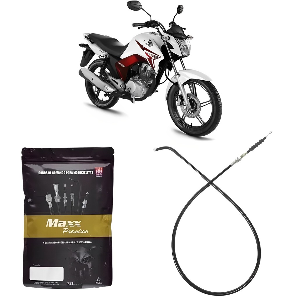 Cabo da Embreagem em Aço Moto Fan Titan 150 ESDI/EX 2014 Maxx Premium Automotivo Veículo em Oferta na Shopee