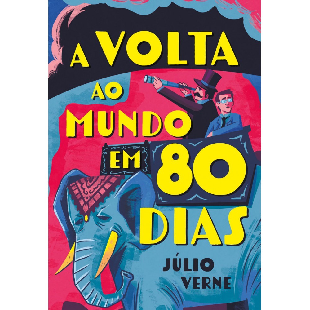Livro A Volta ao Mundo em 80 Dias em Oferta na Shopee