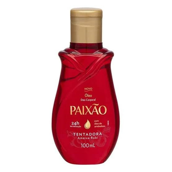 Óleo Corporal Paixão Tentadora Ameixa Rubi 100ml