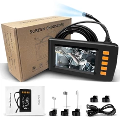 Endoscópio com Tela 4.3" P210, Câmera 1080P, À Prova D'água IP67, Cabo 2M/5M/10M