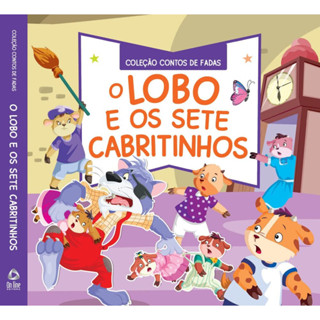 COLEÇÃO CONTOS DE FADAS - O LOBO E OS 7 CABRITINHOS em Oferta na Shopee