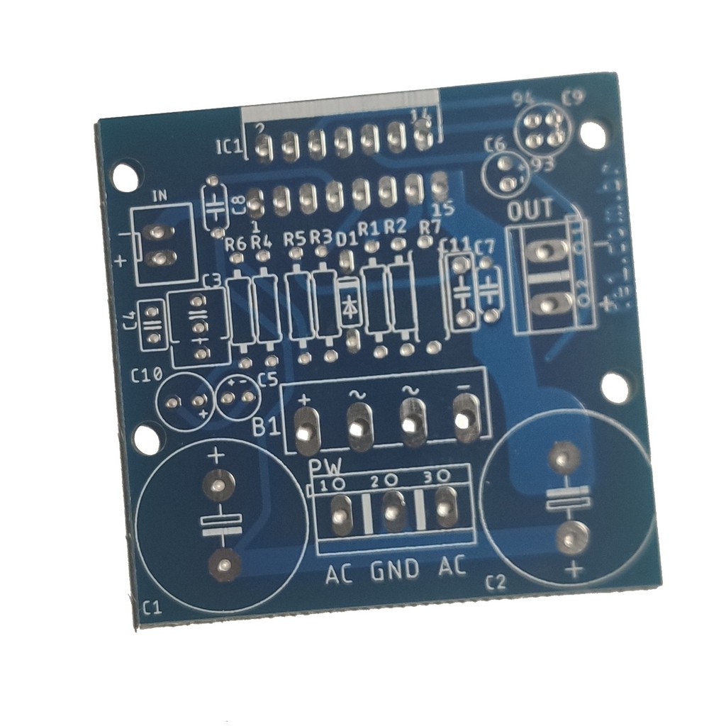 2x Placa lisa TDA7294 TDA7293 mini Amplificador com fonte