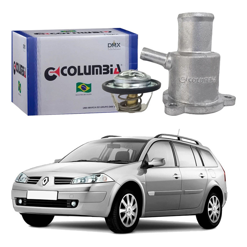 Valvula Carcaça Aluminio Megane Grand Tour 1.6 2006 A 2012 em Oferta na Shopee