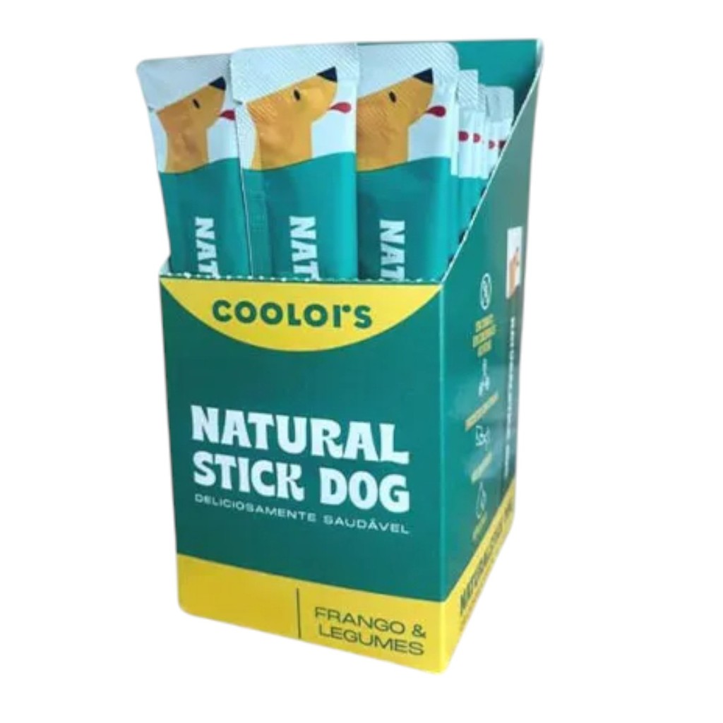 Sache Natural Stick Frango Legumes Caes Display C/30 Cartela