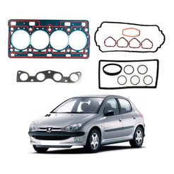 Jogo Junta Cabeçote 206 1.0 16v Gasolina 2001 A 2005