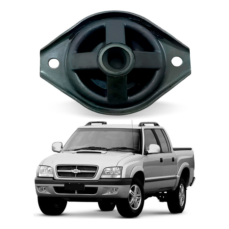 Coxim Traseiro Cambio Chevrolet S10 2.4 2000 A 2007 em Oferta na Shopee