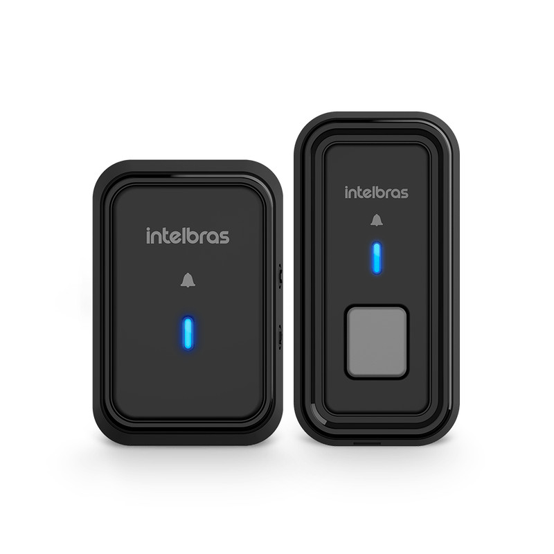 CAMPAINHA ELETRÔNICA INTELBRAS CIB 101 PRETO em Oferta na Shopee