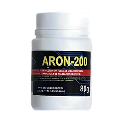 Fluxo Pasta Solda 50gr Aron Todas Ligas Prata E Foscoper
