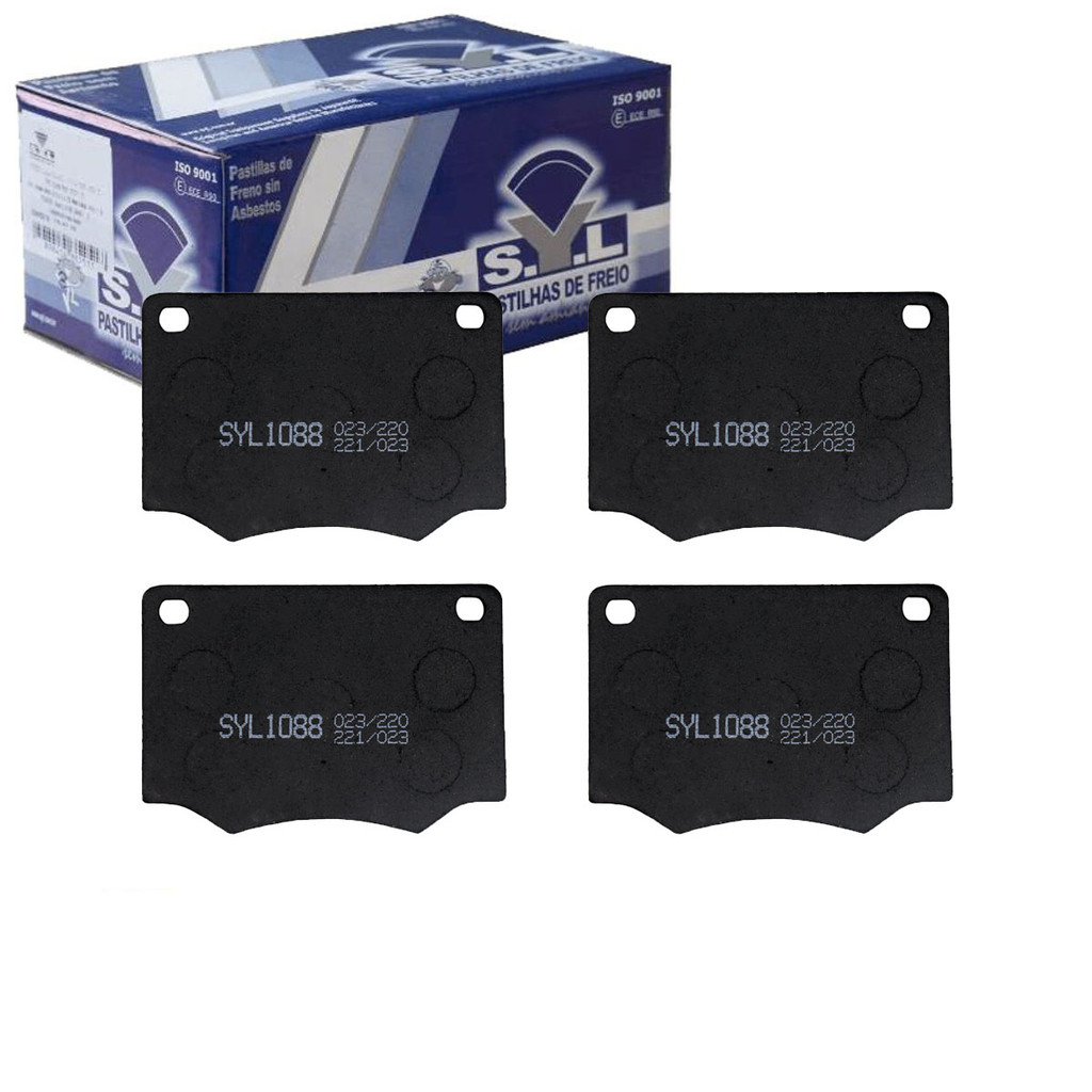 Pastilha De Freio Dianteira Caravan 1977 A 1992 / Opala 1977 A 1992 / Puma 1977 A 1983 - SYL1088