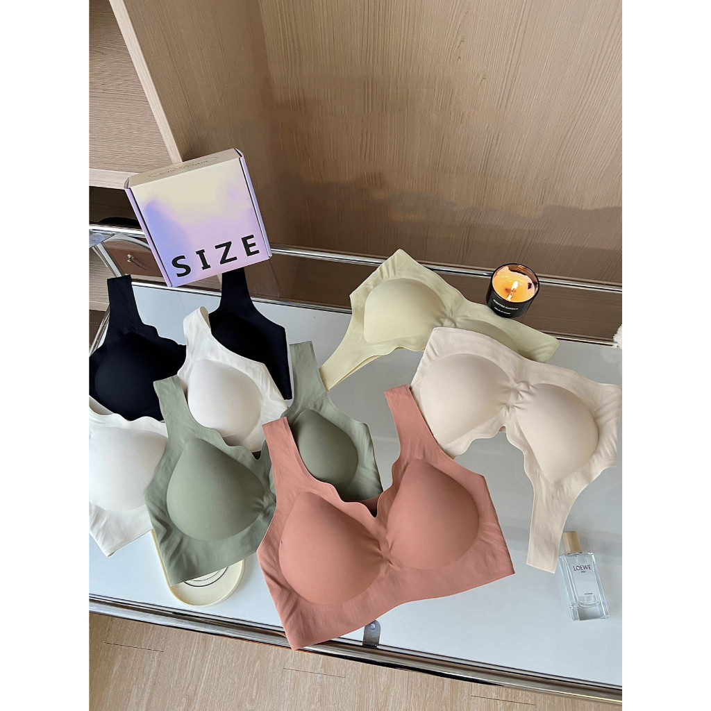 Sutiã Sem Custura Com Regulagem Bojo Removível Confortável Poliamida Com Fecho