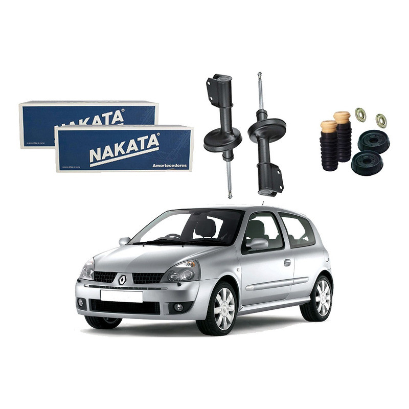 Kit Amortecedor Dianteiro, Clio 1.0 2001 A 2011 em Oferta na Shopee