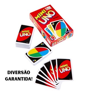 Lembrancinha Mini Jogo de cartas UNO cartas festas aniversario em Oferta na Shopee