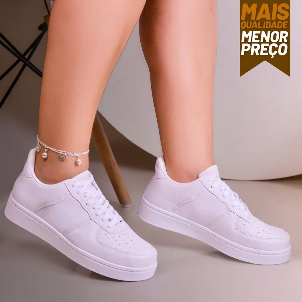 Tênis Casual Unissex - Confortável e Estiloso - Do 34 ao 43 - Oferta Relâmpago