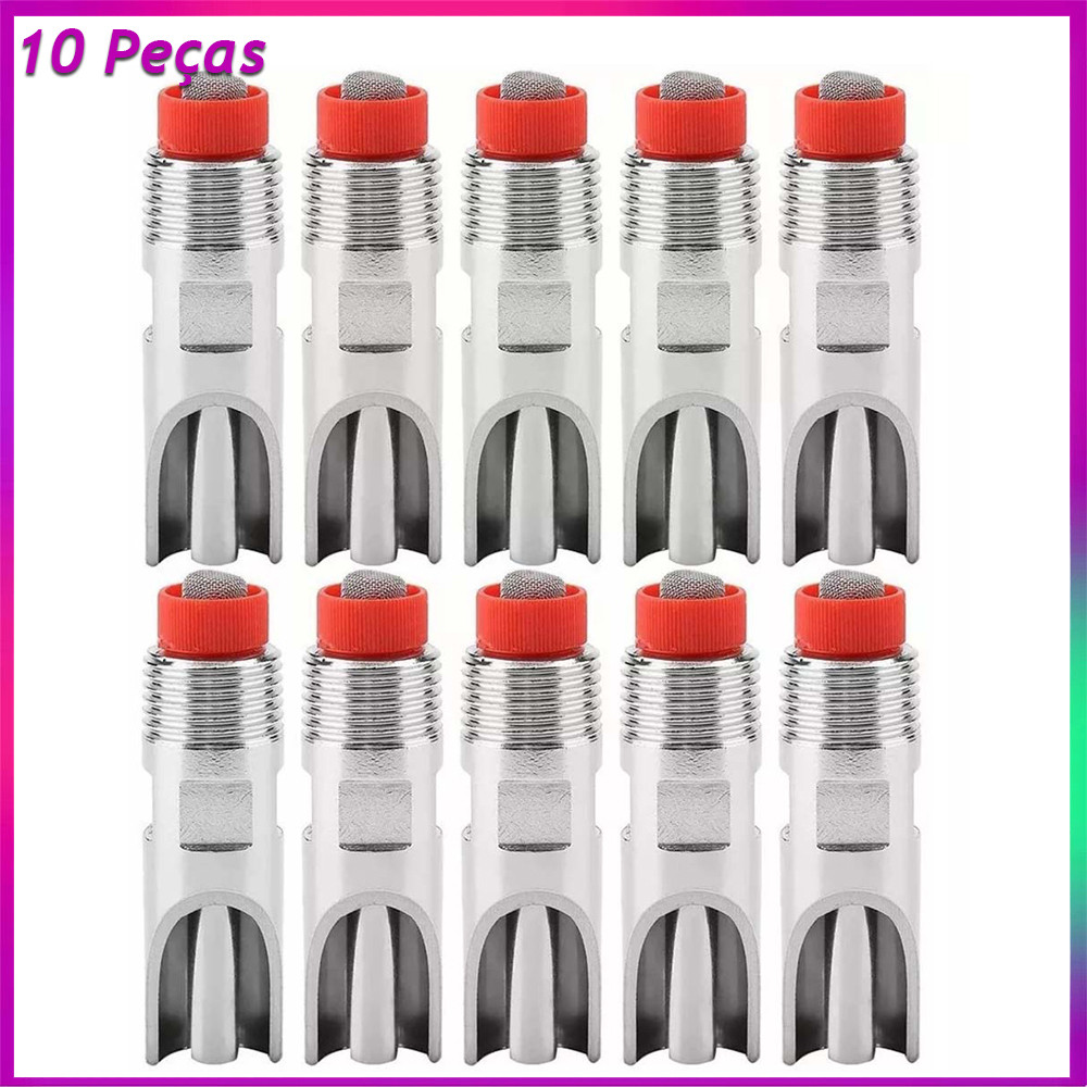 Kit 10Pcs Bebedouros Suíno Automático Chupeta Para Porco Adulto 7cm bebedouro de porco bico alimentador de água bebedor