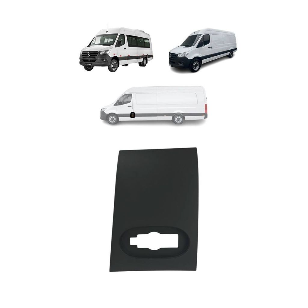 FRISO DA COLUNA MERCEDES BENZ SPRINTER 2020 A 2025 (COM FURO) LADO ESQUERDO