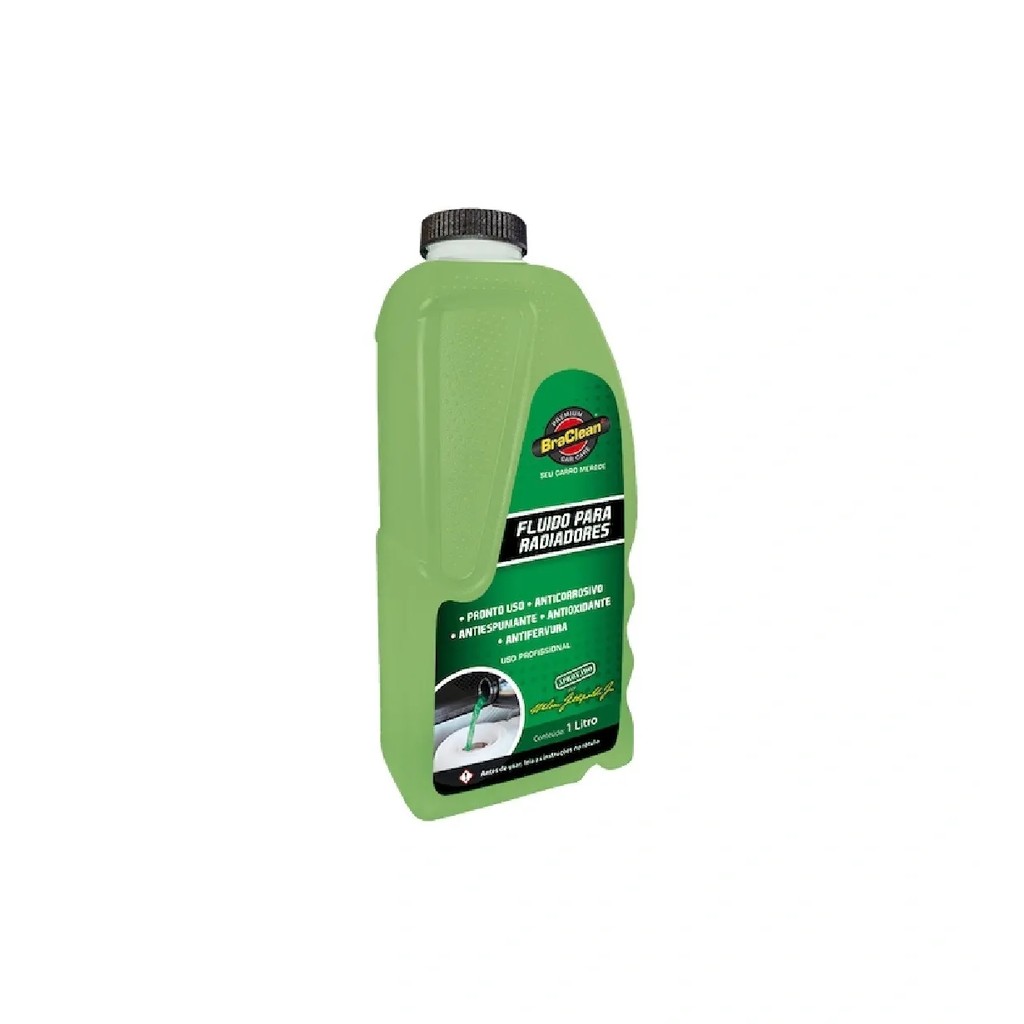 Fluido Aditivo Para Radiador Concentrado Verde 1 Litro Qualidade Proteção Refrigerante Anticorrosivo