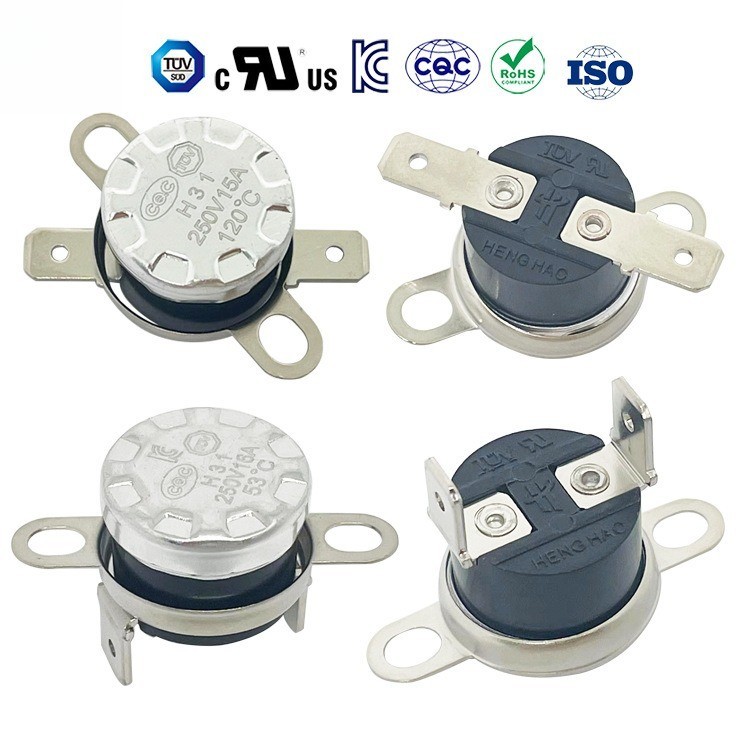 KSD301 Termostato Surge KSD302 Interruptor de temperatura de folha bimetálico KSD303 Controlador de temperatura