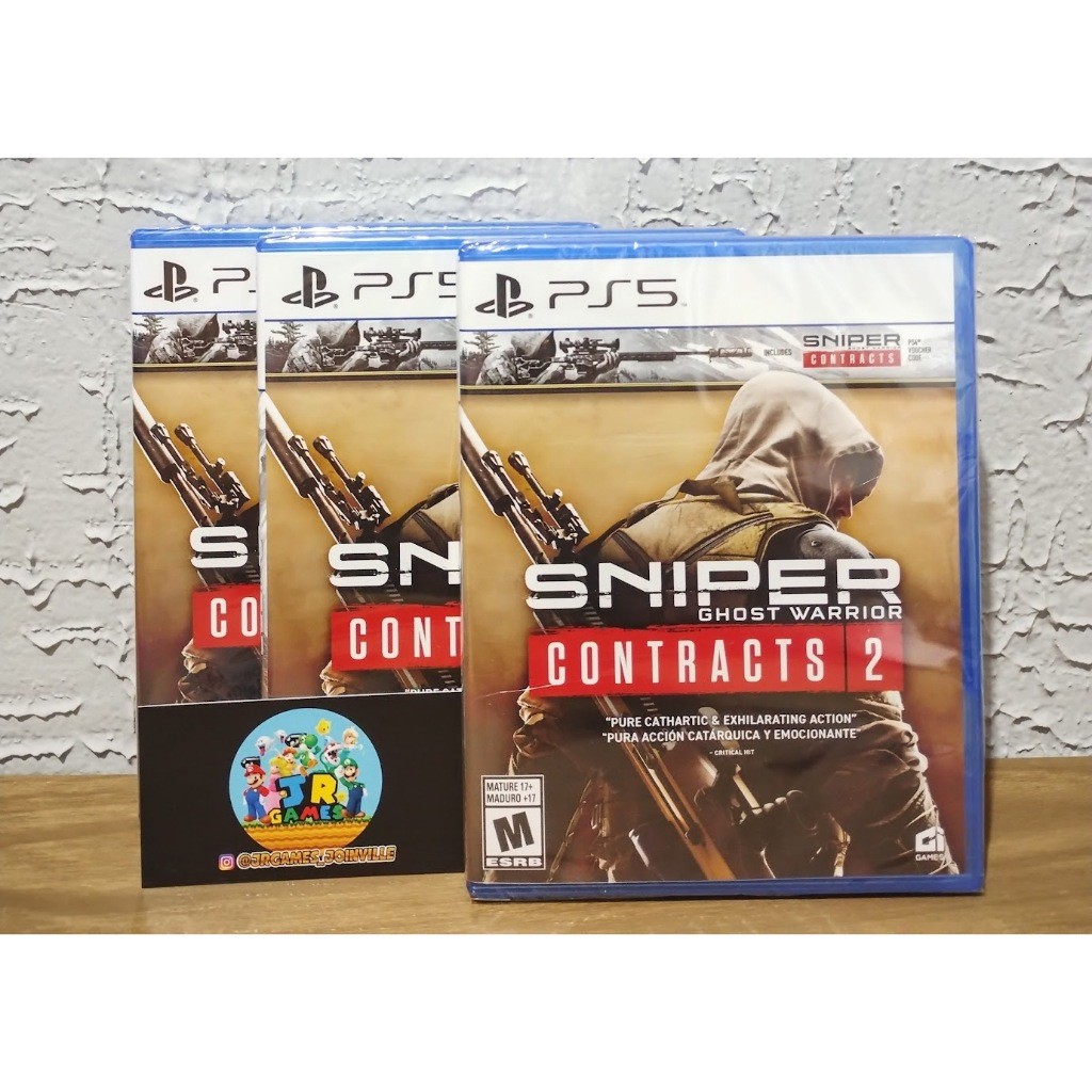 Sniper Ghost Warrior Contracts 1 e 2 Double Pack Ps5 Lacrado