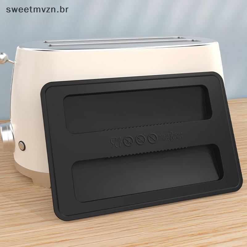 sweetmvzn Torradeira De Silicone Capa Contra Poeira Máquina De Café Da Manhã À Prova De Tampa Superior Protegendo Utensí