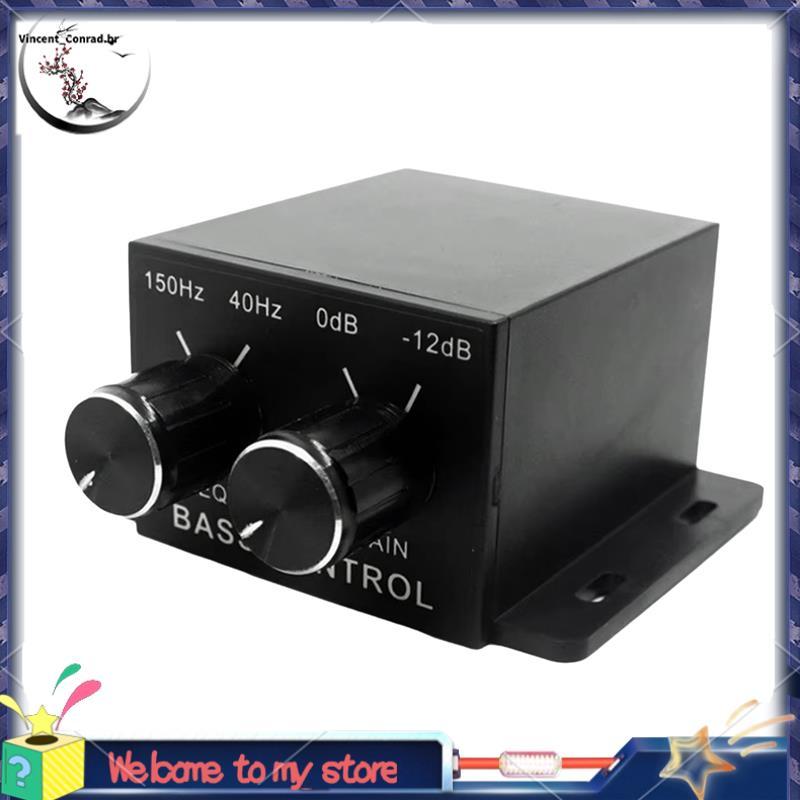 Amplificador De Potência Automático Nível Universal Áudio Do Carro Botão De Controle De Volume Remoto Para A Maioria Dos