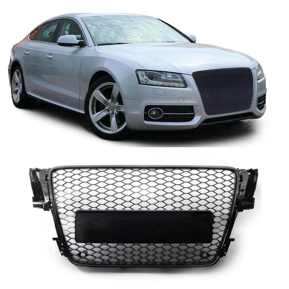 Grade De Para-Choque Dianteiro , Favo De Mel , Estilo Esportivo , Malha , Corrida , Grelha Audi A5 Ue 2008-2012 , Acessó