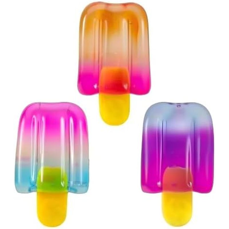 Brinquedo De Apertar Sensorial De Picolé , Fidget Para Alívio Do Estresse Em Forma Squishy Cheio De Gel De Ascensão Lent