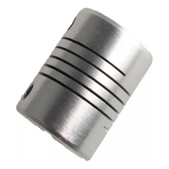 Acoplamento Flexível De Alumínio P/ Encoder 8x8mm